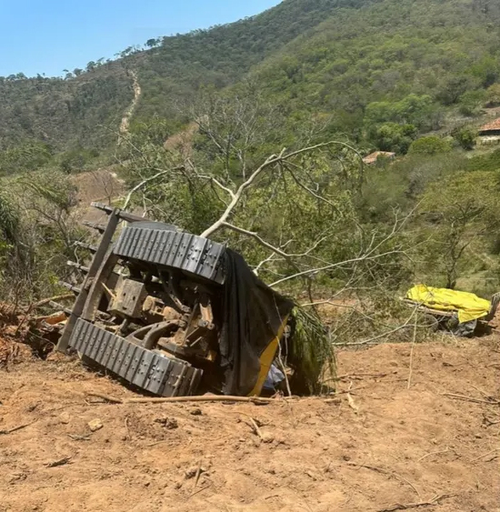  Funcionário morre após trator cair sobre ele em MG — Foto: Arquivo pessoal 